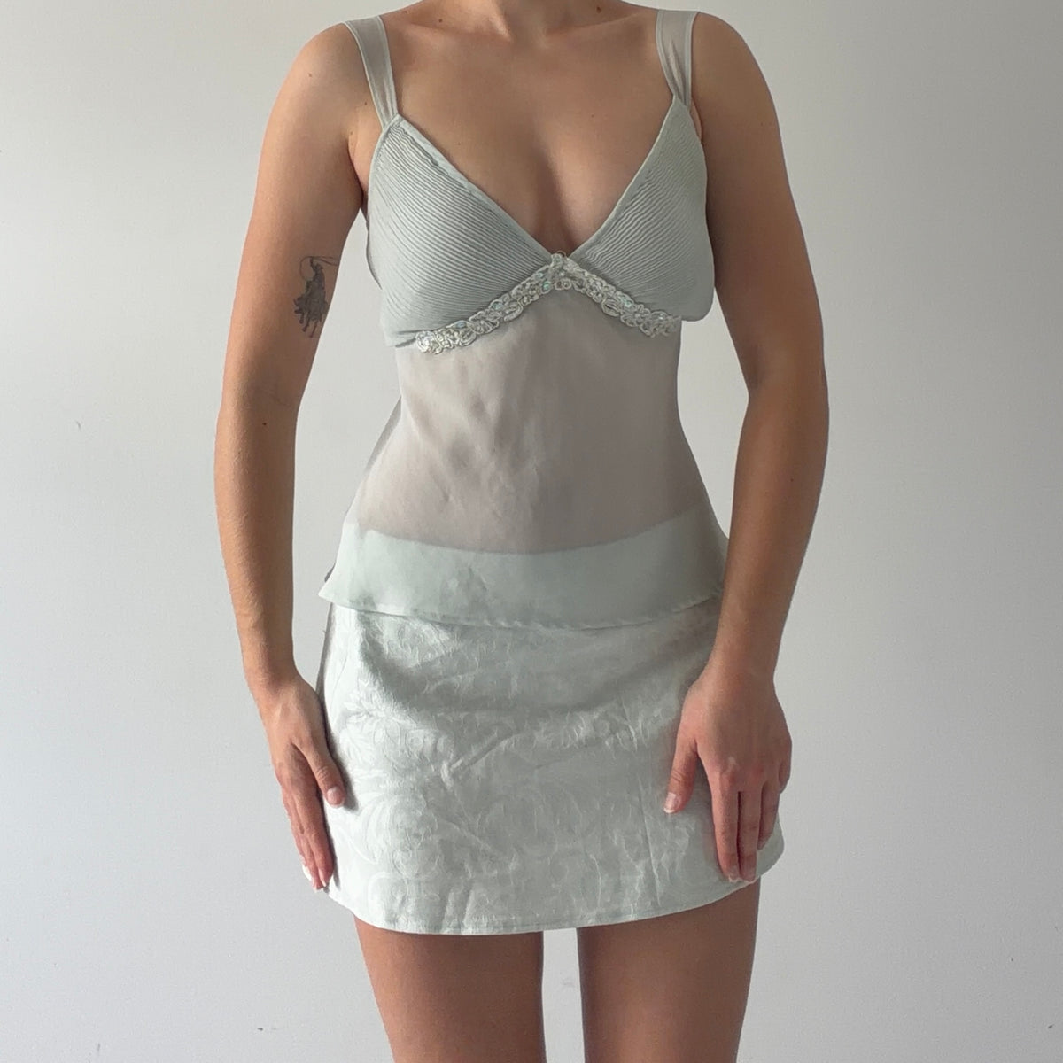 California Dynasty Babydoll Cami | 12-14
