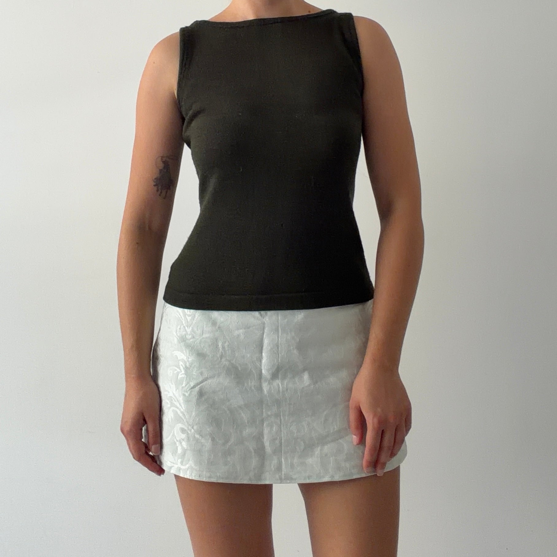 Nola 90s Wool Boat Top | 8-10