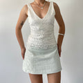 Backless Lace Cami Top | S