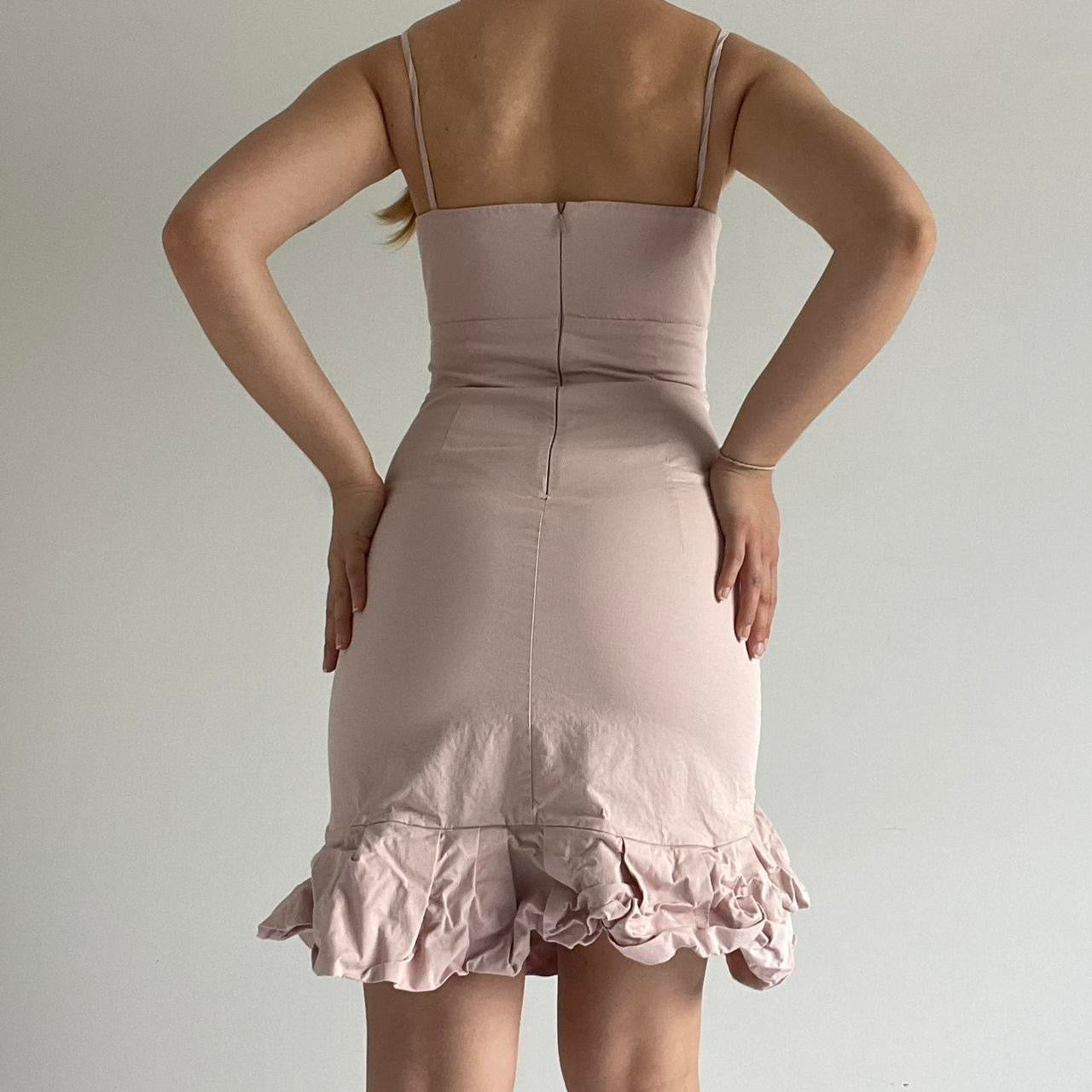 Red Valentino Ruffle Dress | 6-8