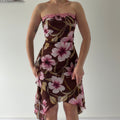 My Michelle Strapless Midi Dress | Made in USA | M