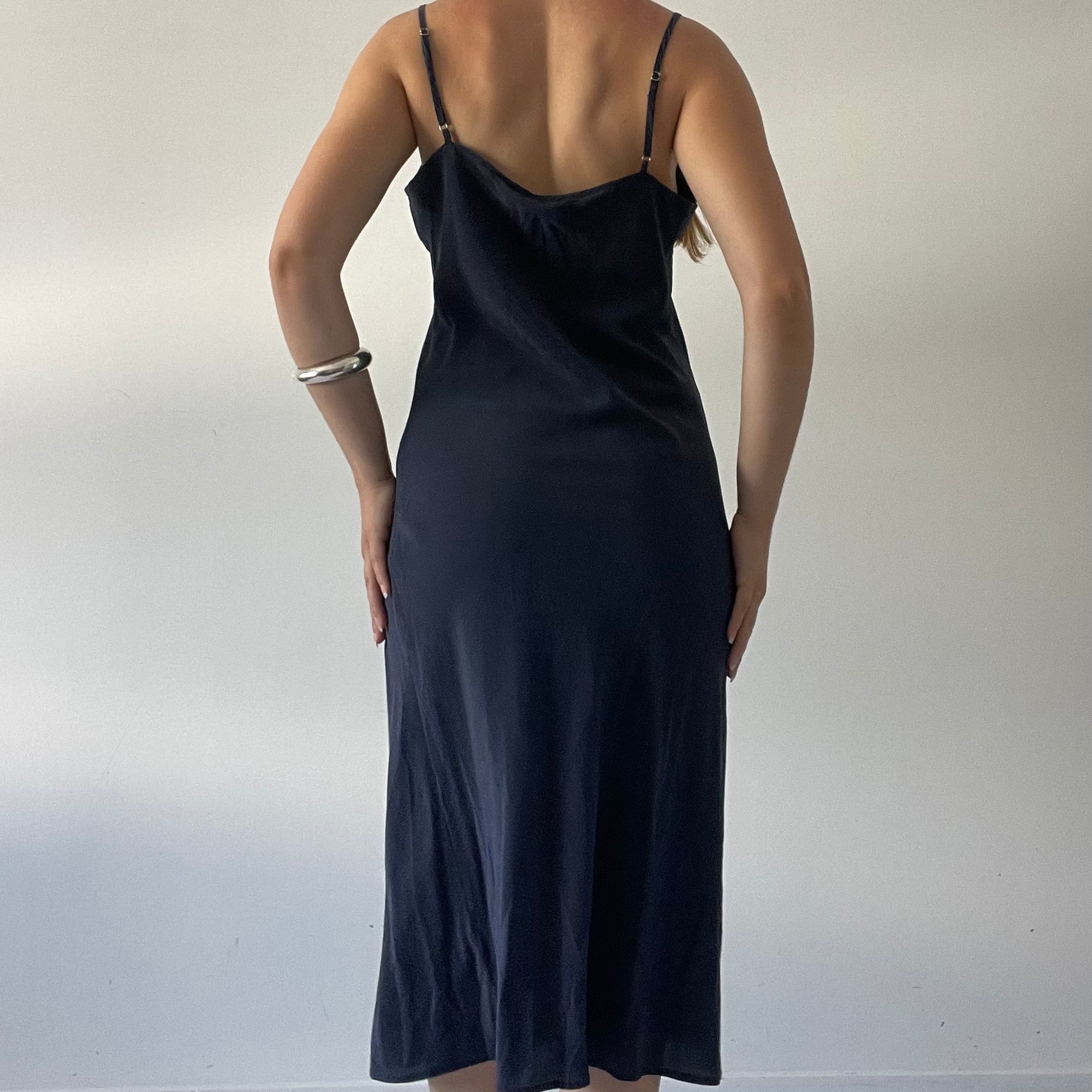 Kenzie 100% Silk Slip Dress | 12-14