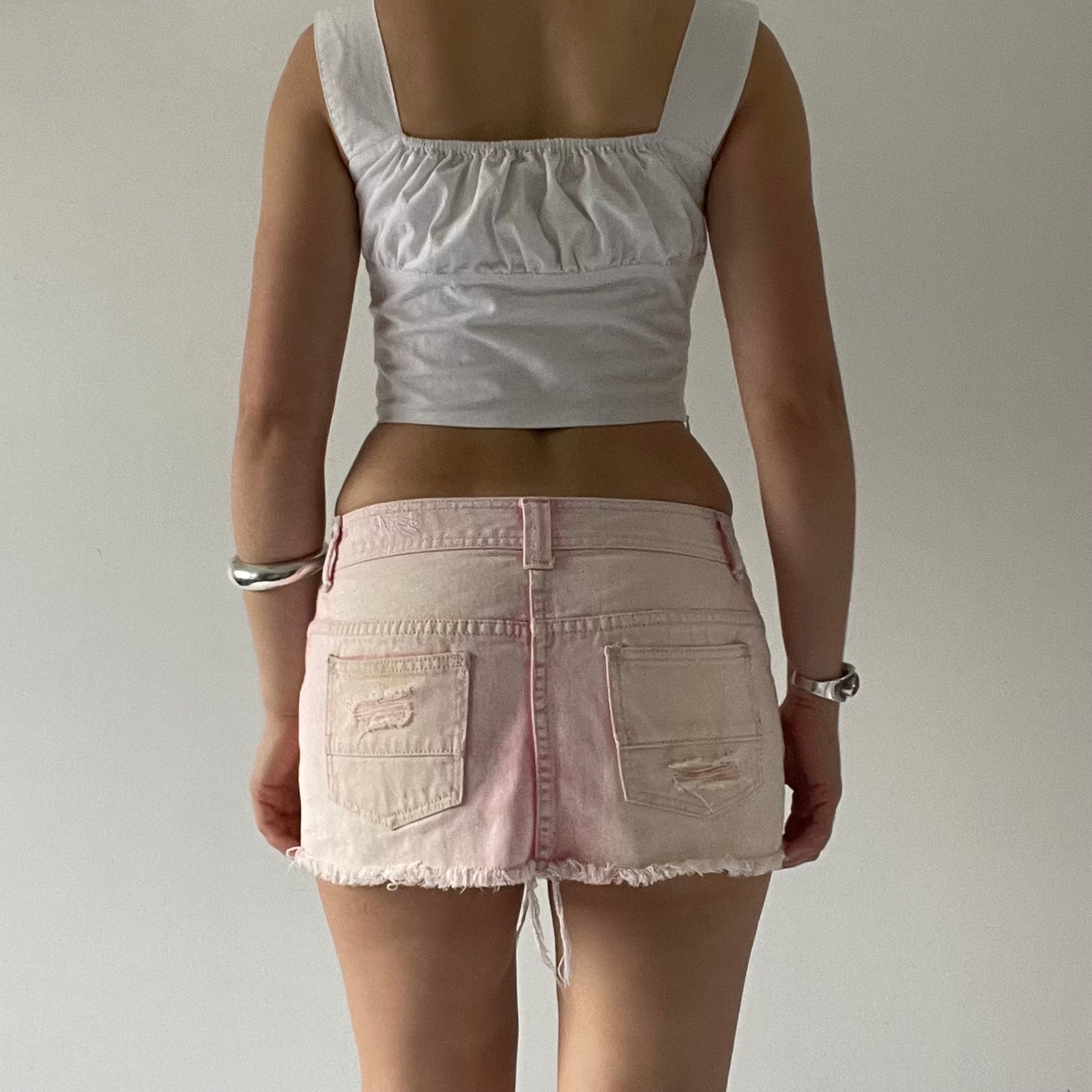 00s Billabong Micro Mini Skirt | 6-8