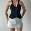 Sequin Ruched Cami | S