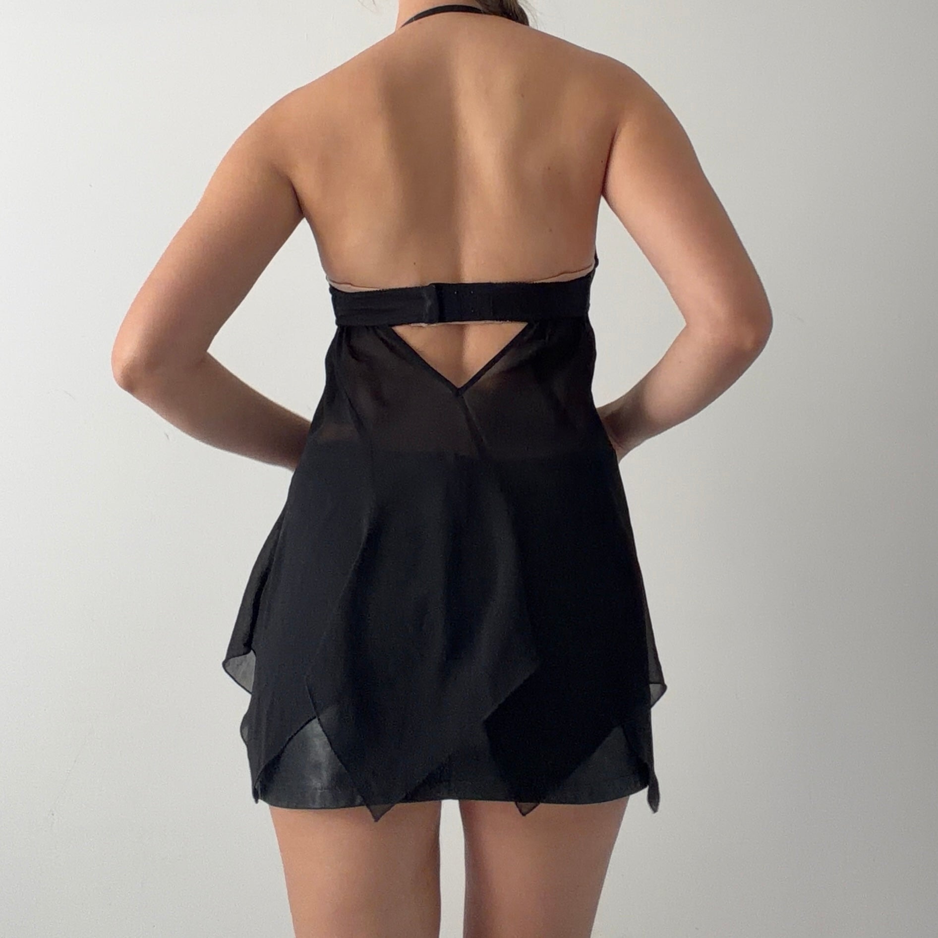 2003 Victoria's Secret Mini Handkerchief Babydoll | XS