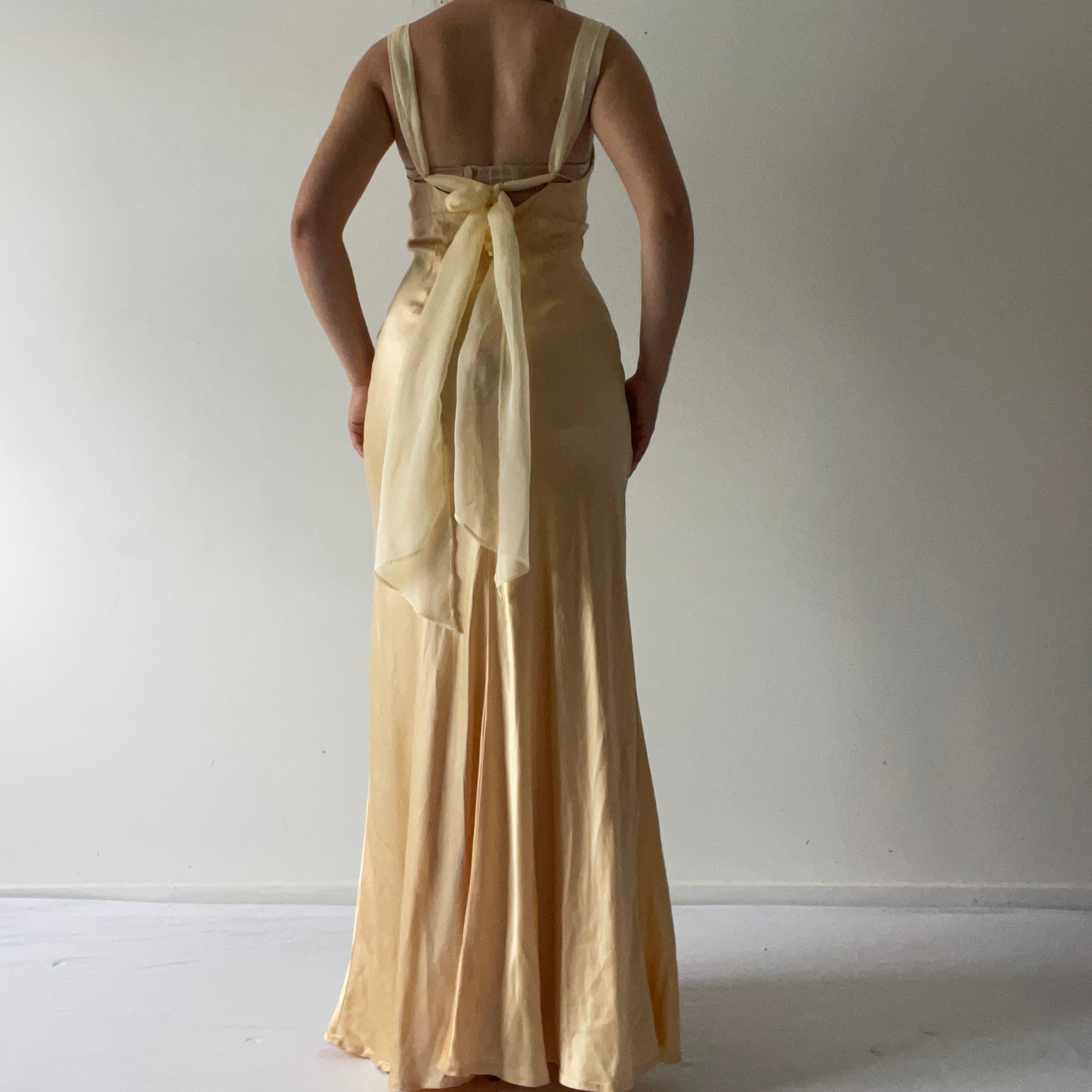 Silk Maxi Dress | 6-8