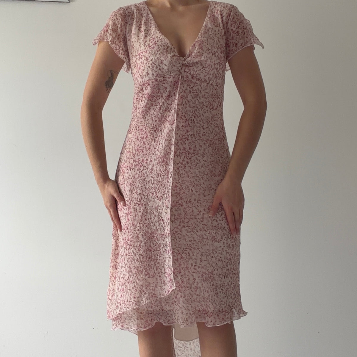 CDC Ditsy Floral Babydoll Dress | 12-14