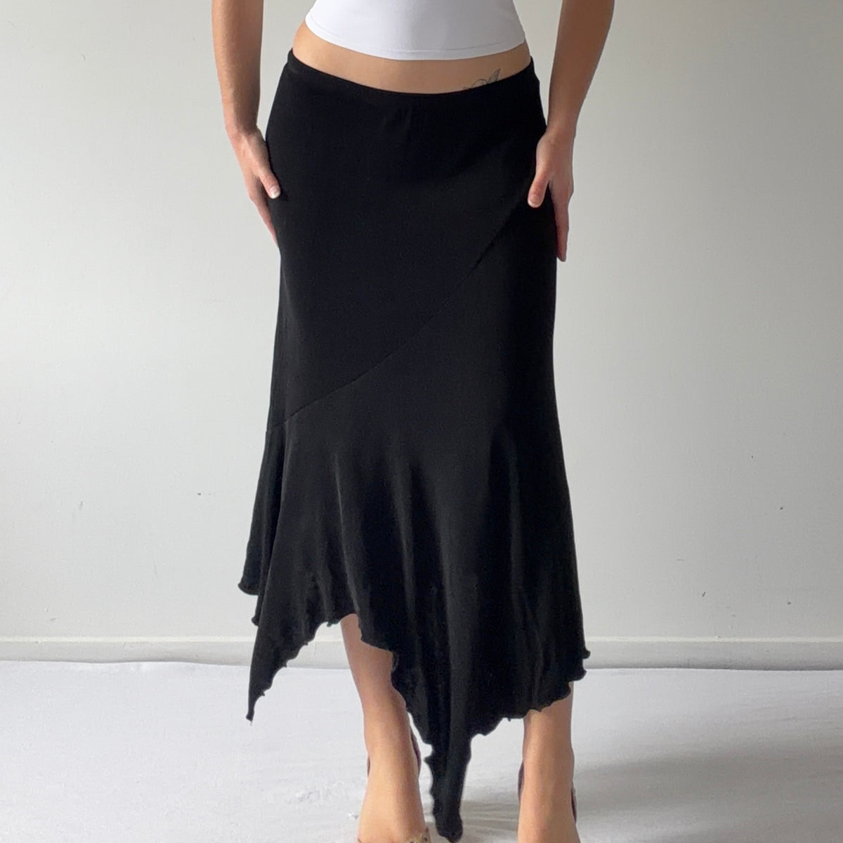 Chico's Asymmetric Skirt | S