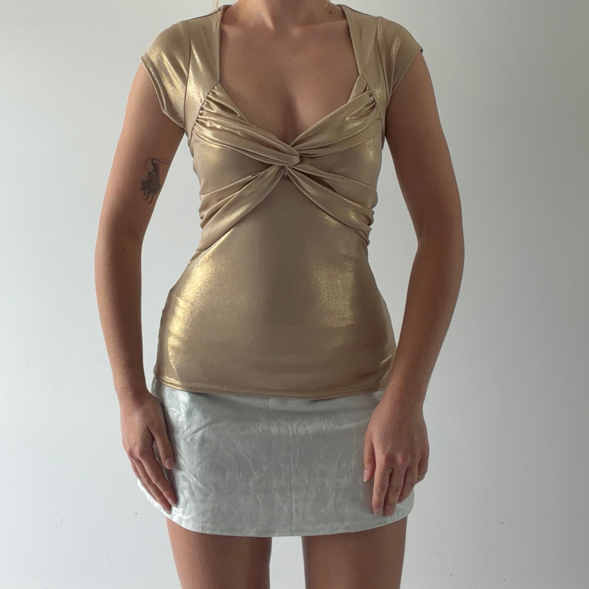 River Island Shimmer Top | 8-10