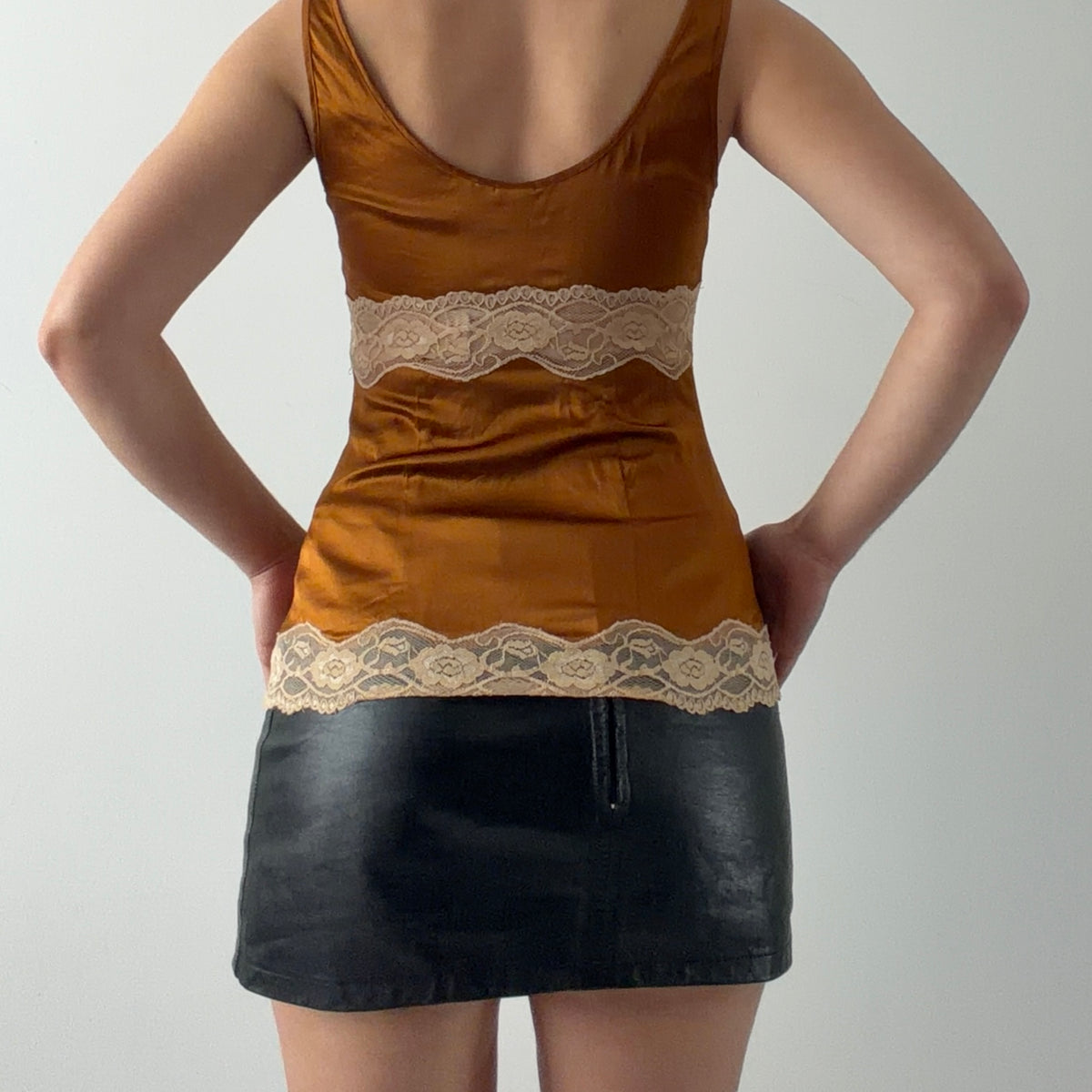 Moda International Silk Lace Cami | 6-8