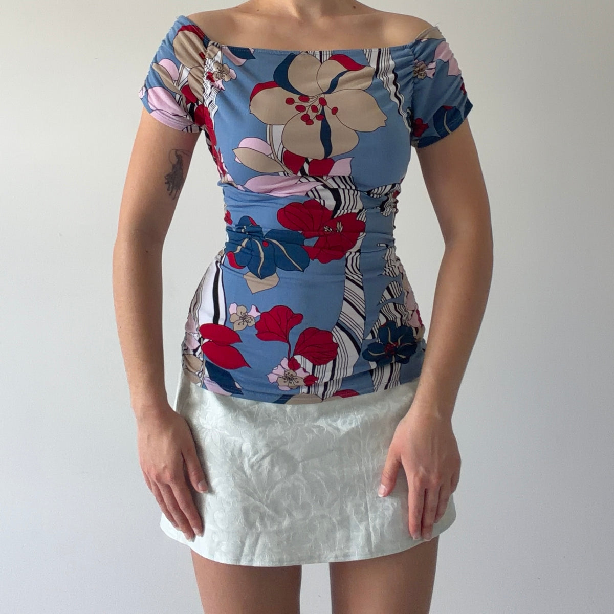Rampage Boat Floral Top | M