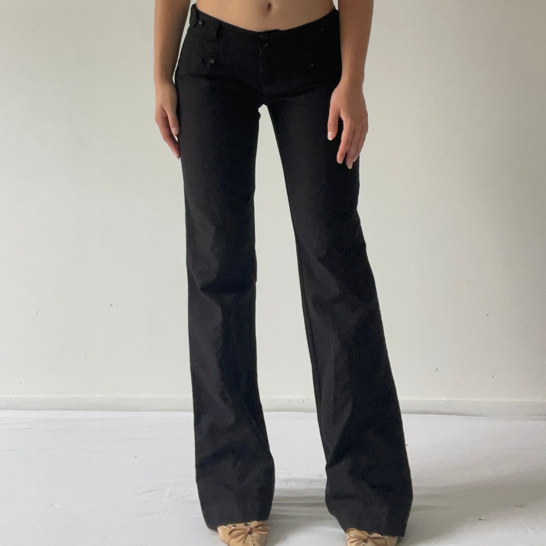 United Colors of Benetton Low Rise Pants | XS