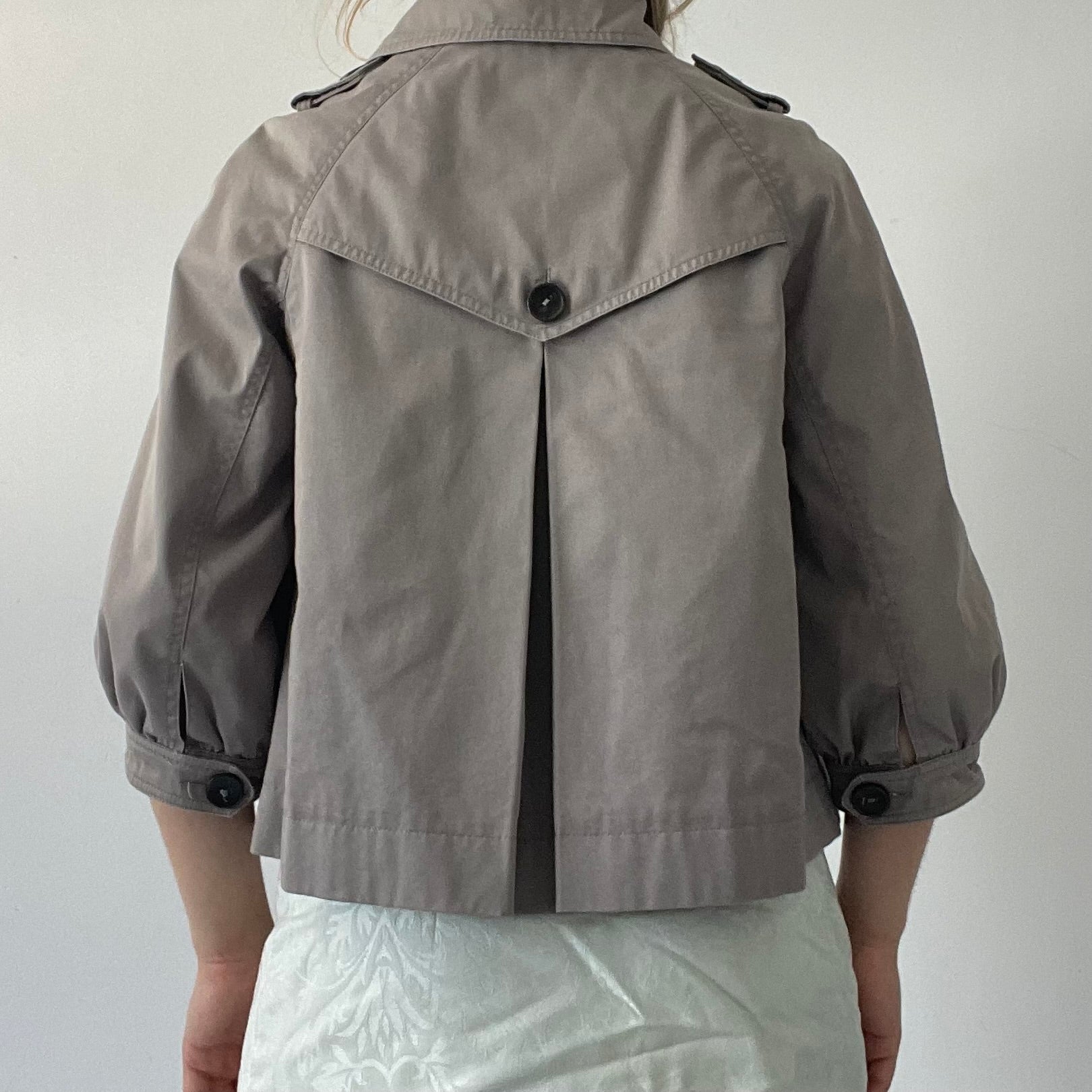 Topshop Babydoll Peacoat | 8-10