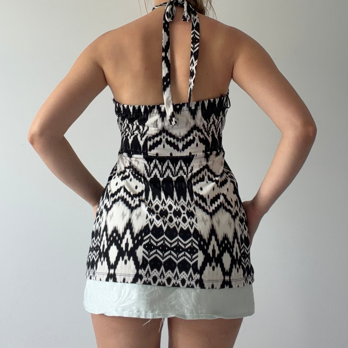 Attention Beaded Halter Top | S-M