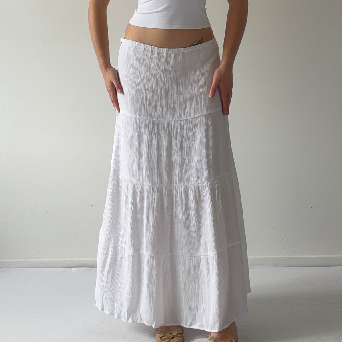 Clothes Tiered Skirt | M