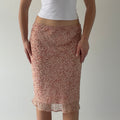 Great American Sportswear Floral Midi Skirt | 6-8