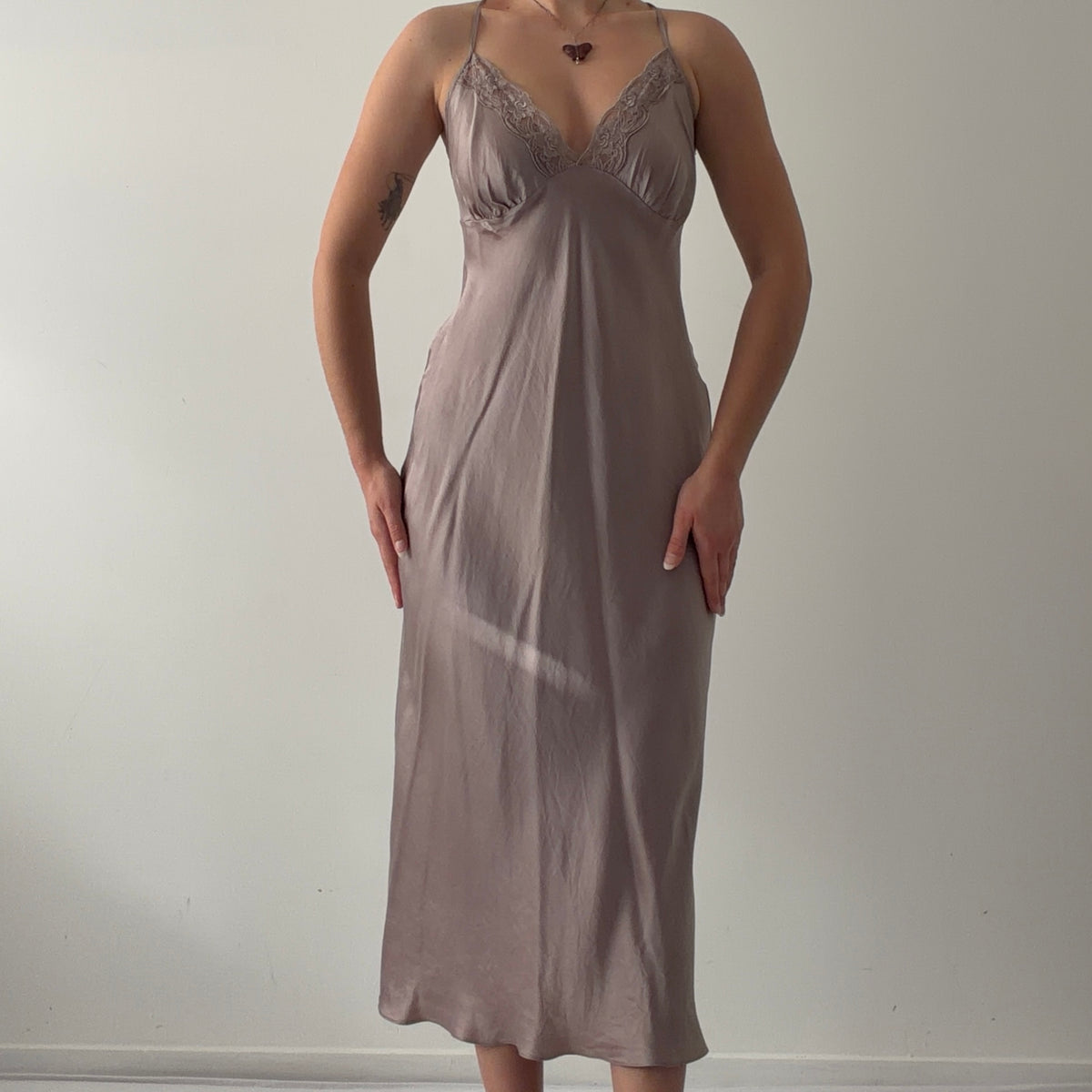 Zenza Silk Midi Dress | L