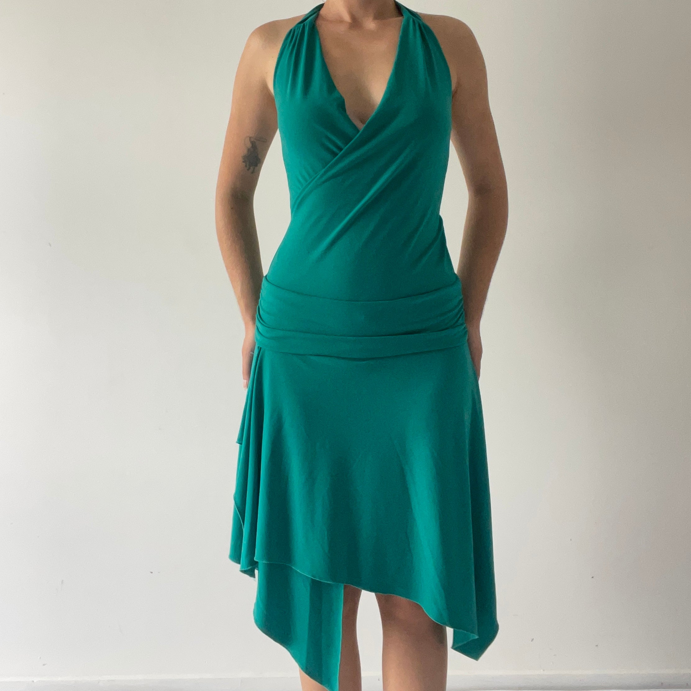 Cooper St Asymmetric Ruffle Midi Dress | Made in Australia | 8-10