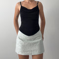 Mariella Rosati Glittery Cowl Top | Made in Italy | XS