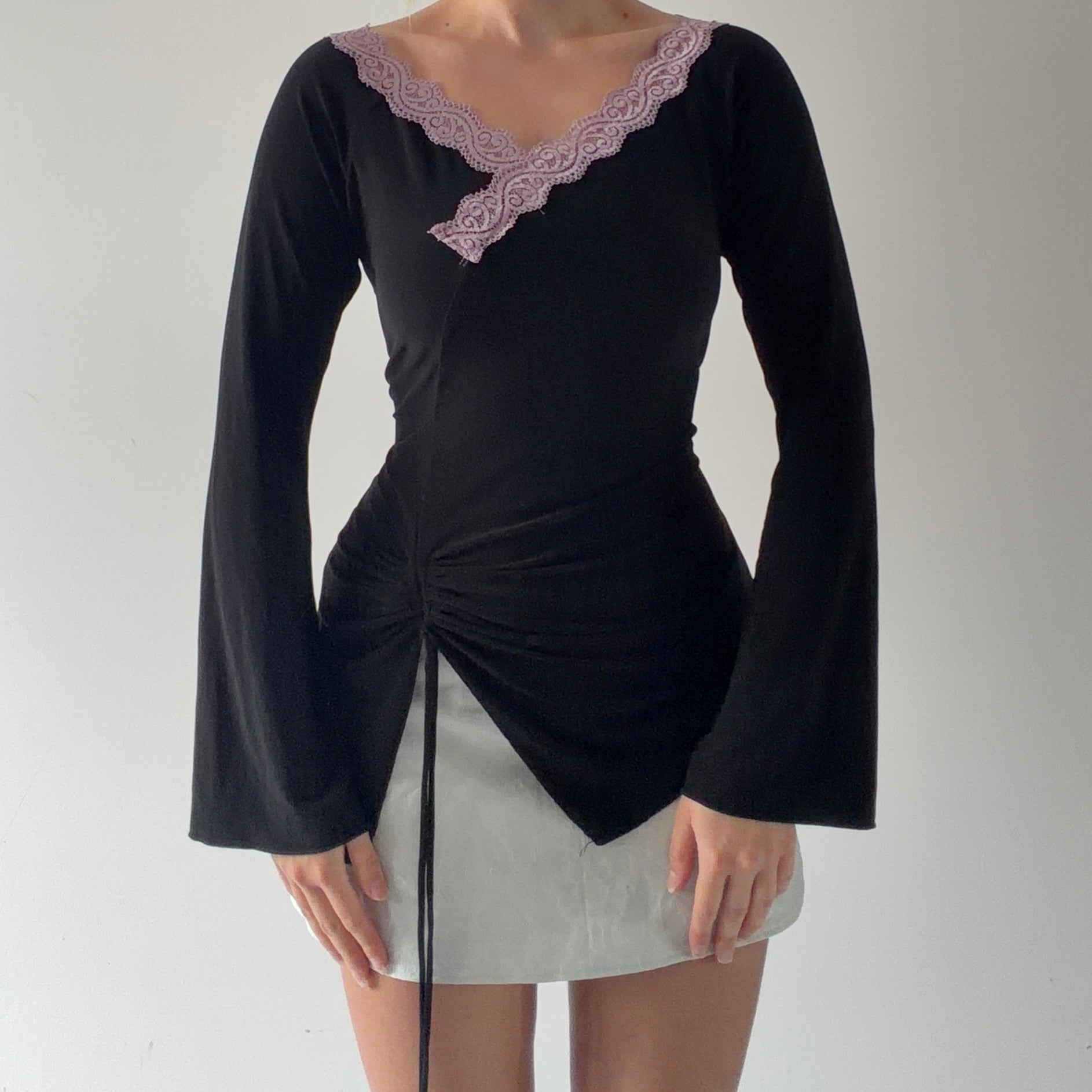 Susan Lawrence Bell Sleeve Top | M