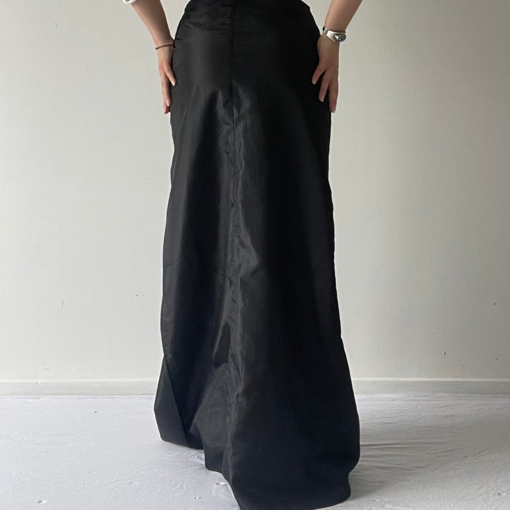 90s Max Shimmery Maxi Skirt | 6-8