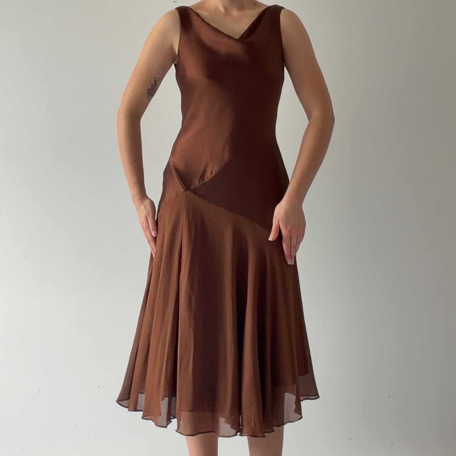 Jones New York Silk Midi Dress | M