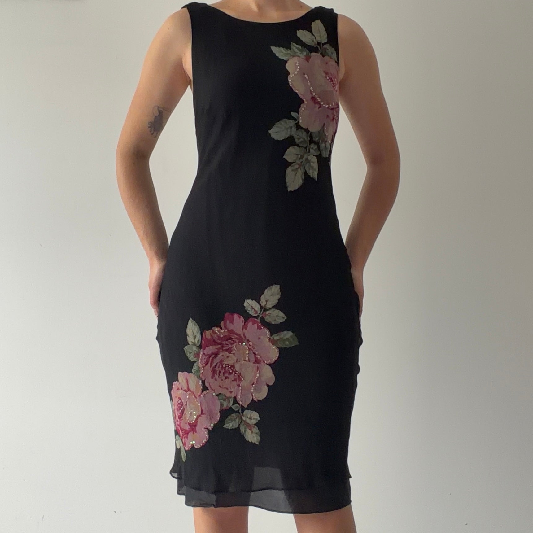 Robbie Bee Silk Midi Dress | 12-14