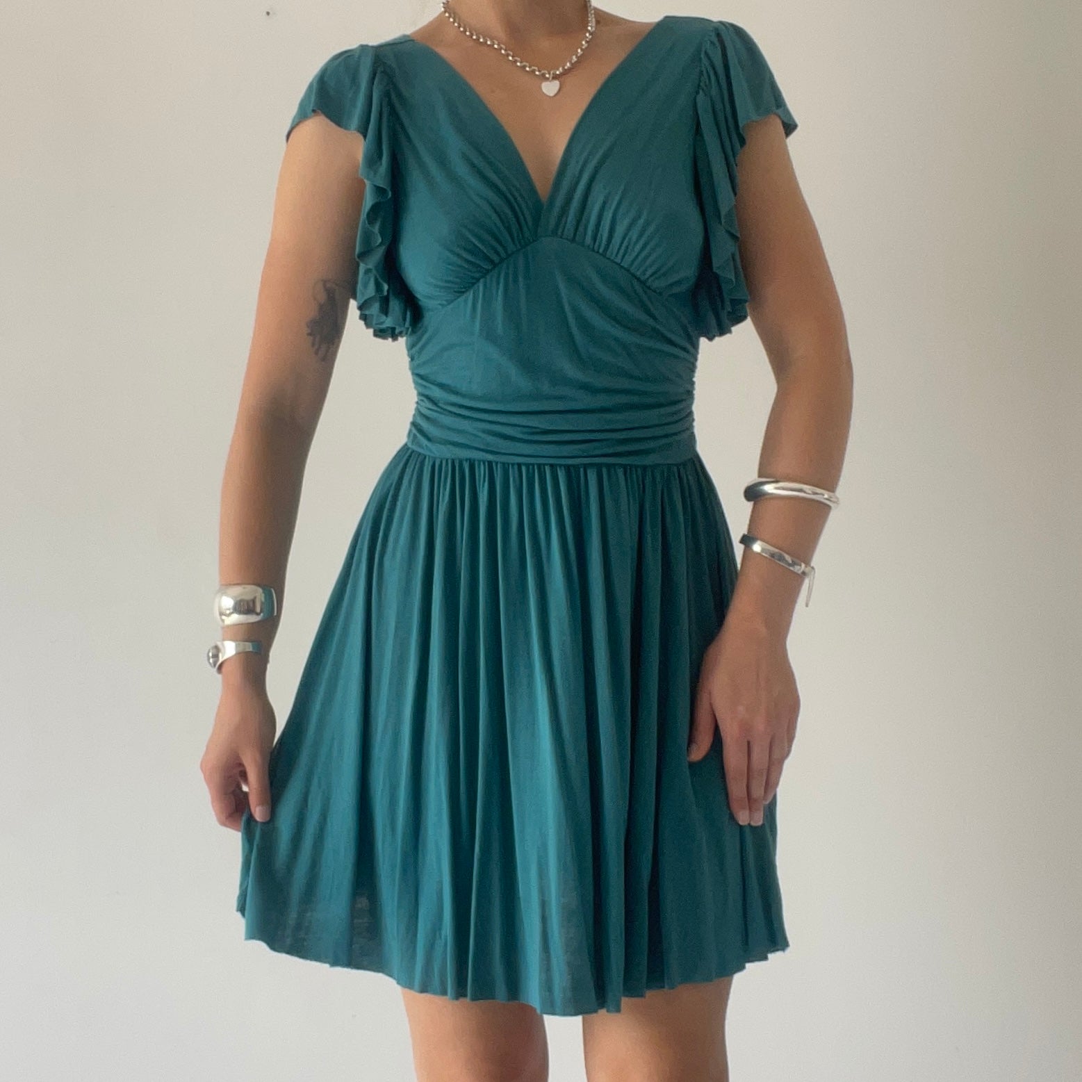 Sisco Midi Ruffle Dress | 6-8