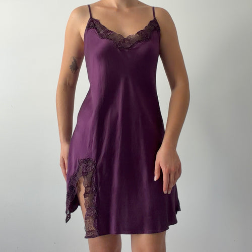 Lady Avenue Silk Lace Slip | M