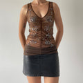 Witchery Sequin Mesh Top | 8-10