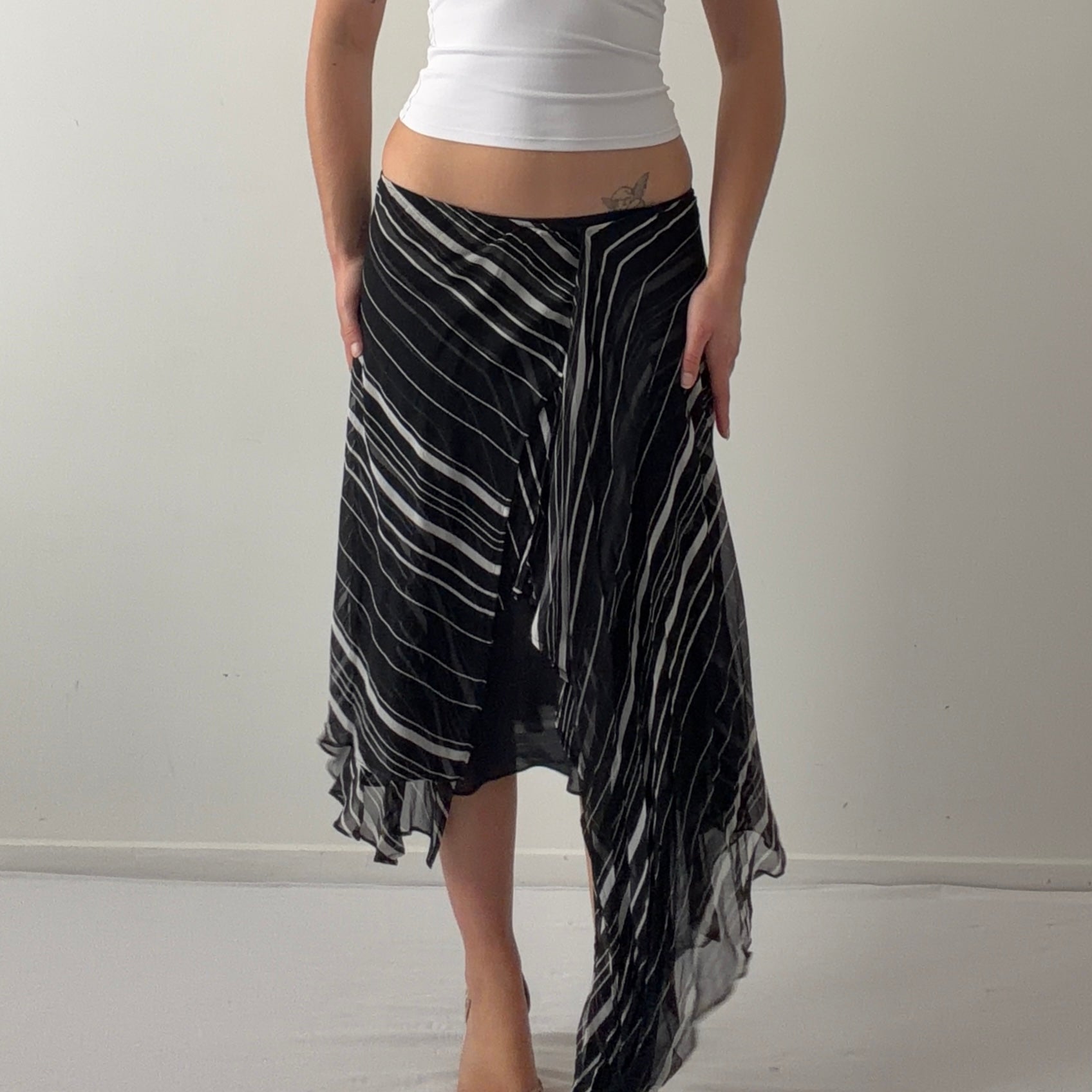 Alfani Silk Midi Skirt | XXL