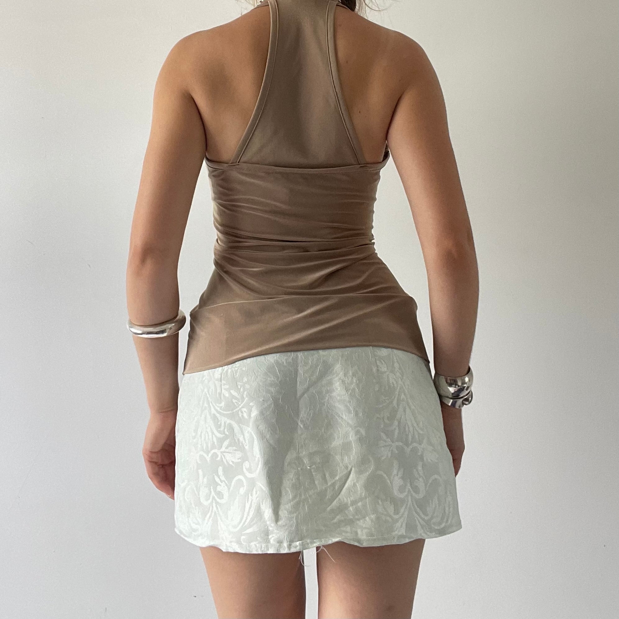 90s Glassons Cowl Party Top | 12-14