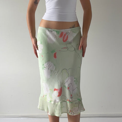 Floral Midi Skirt | 8-10