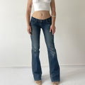 Lee Low Rise Flare Jeans | 6-8