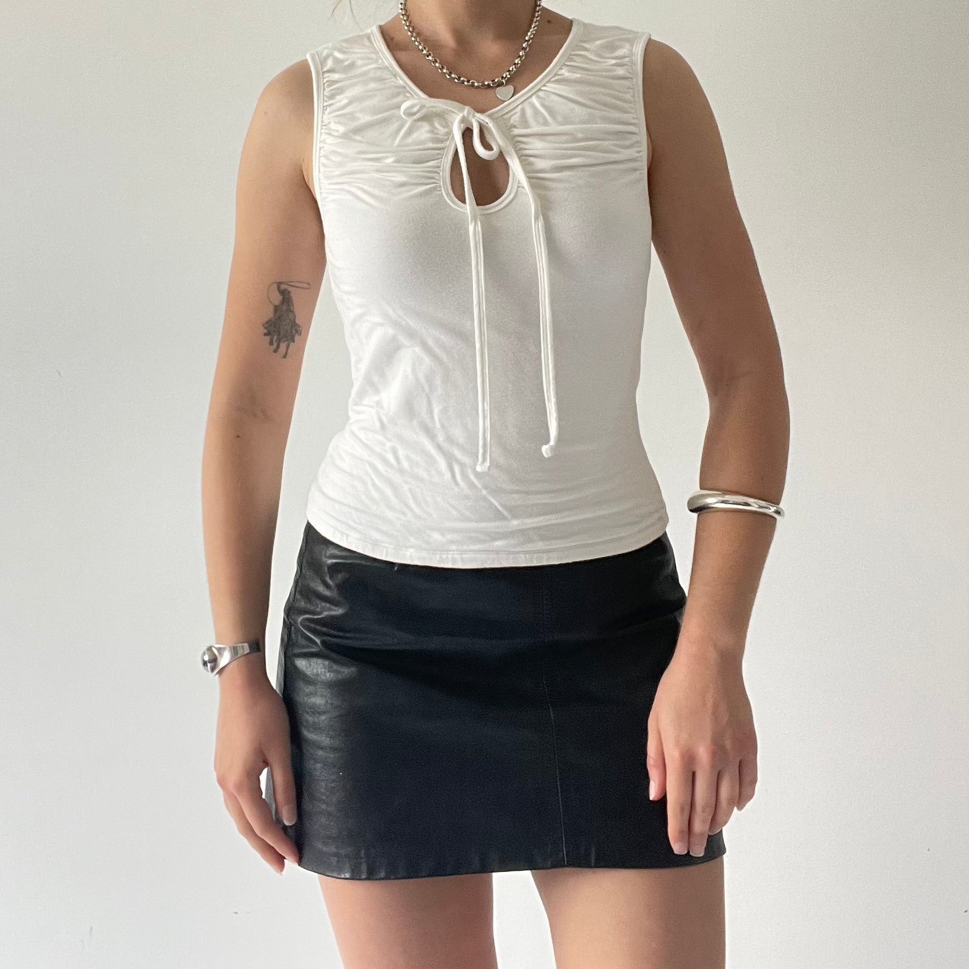 Tie Up Cami Tank Top | 6-8