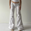 Low Rise Cargo Pants | 6-8