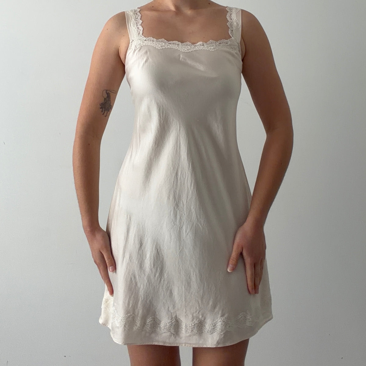 Olga Silk Midi Dress | M