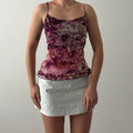 Un Deux Trdis Babydoll Mesh Cami | M