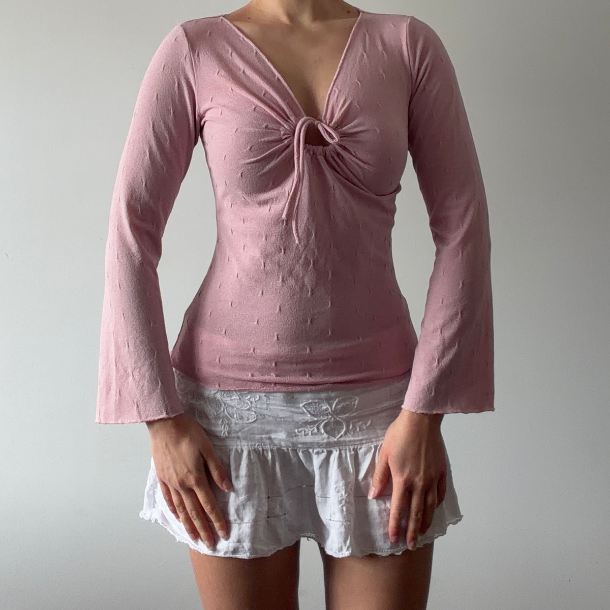 Helium Bell Sleeve Top | S