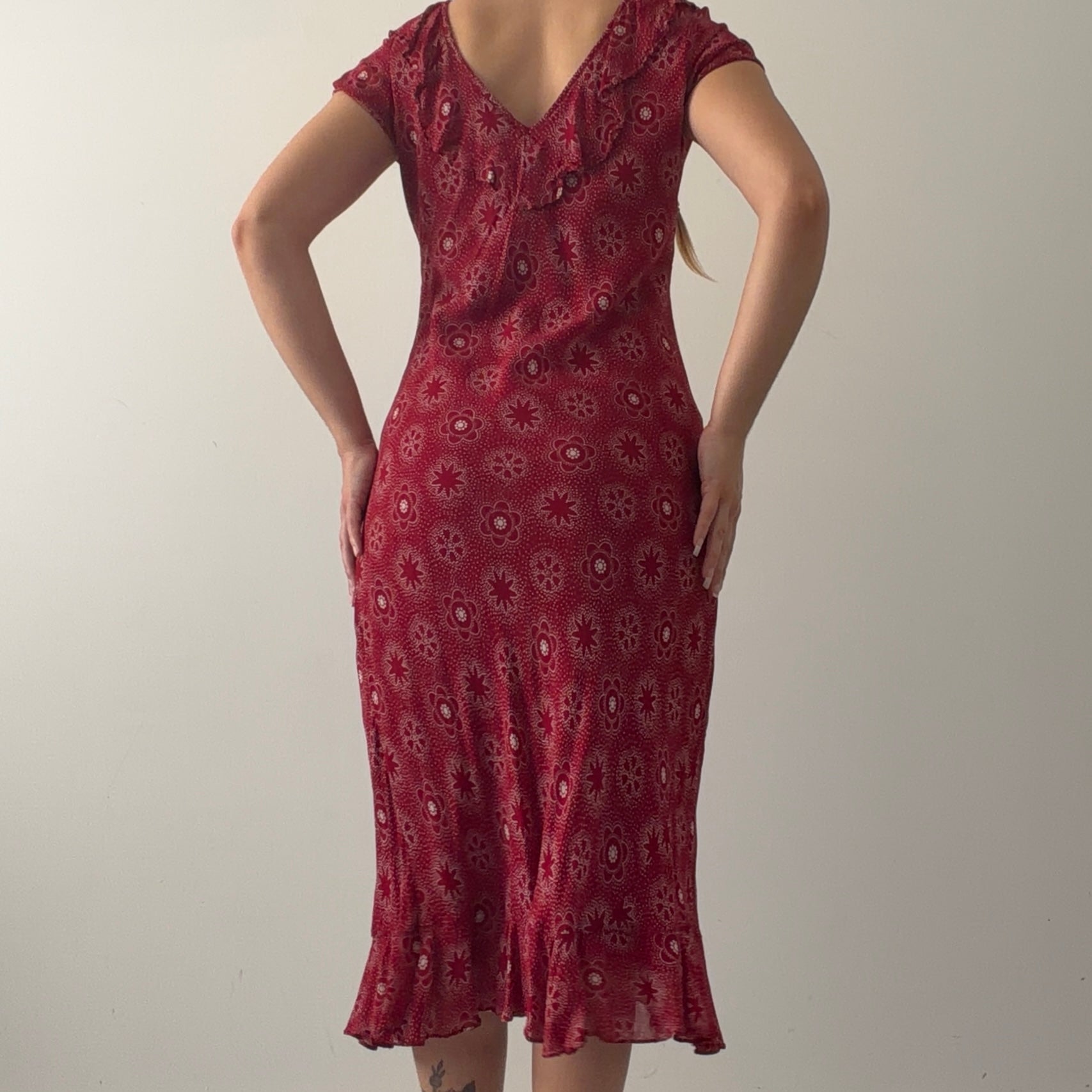 Paradise NY Floral Midi Dress | 8-10