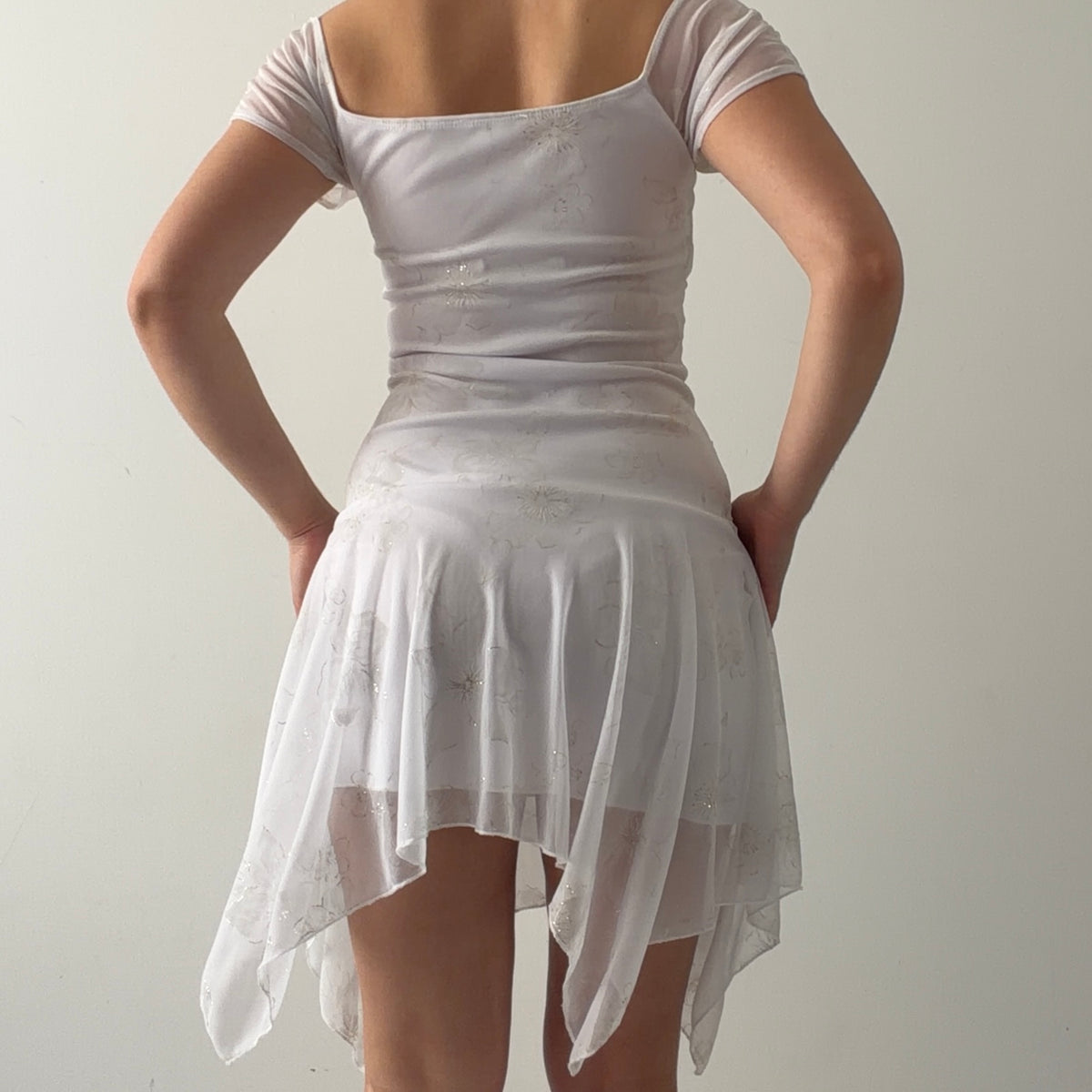 Taboo Asymmetric Midi Dress | S