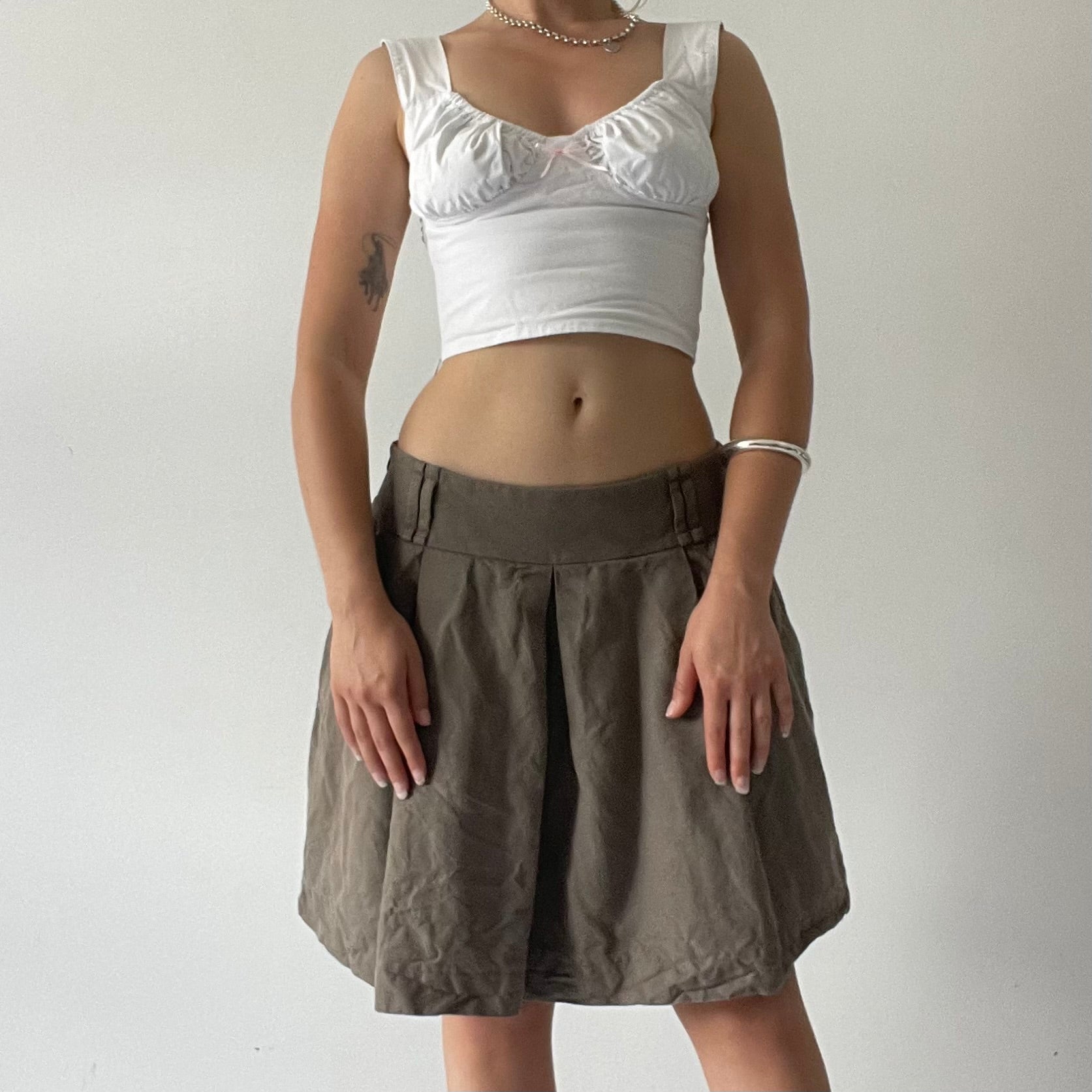 Cue Pleated Mini Skirt | 10-12
