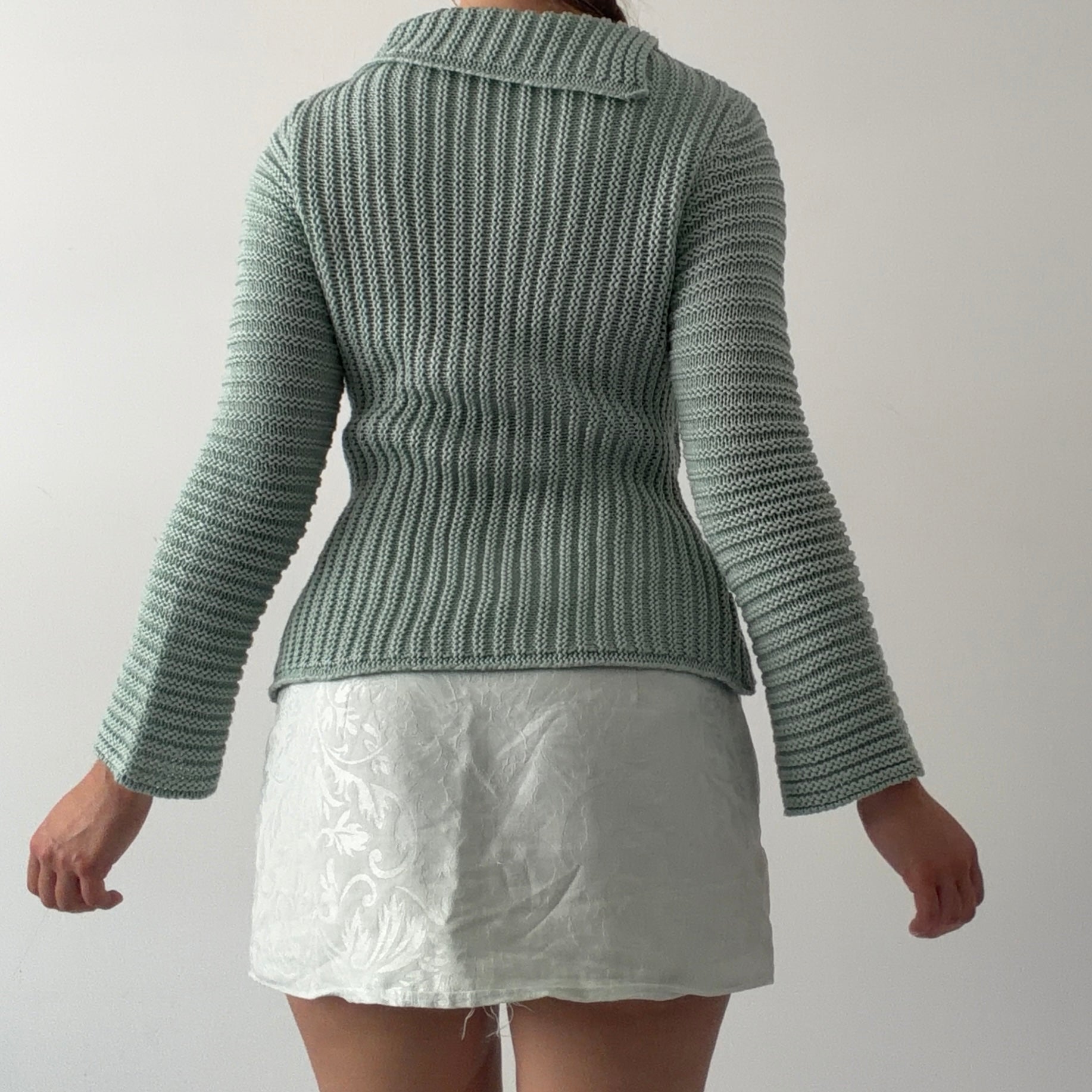 Apart Asymmetric Knit | S