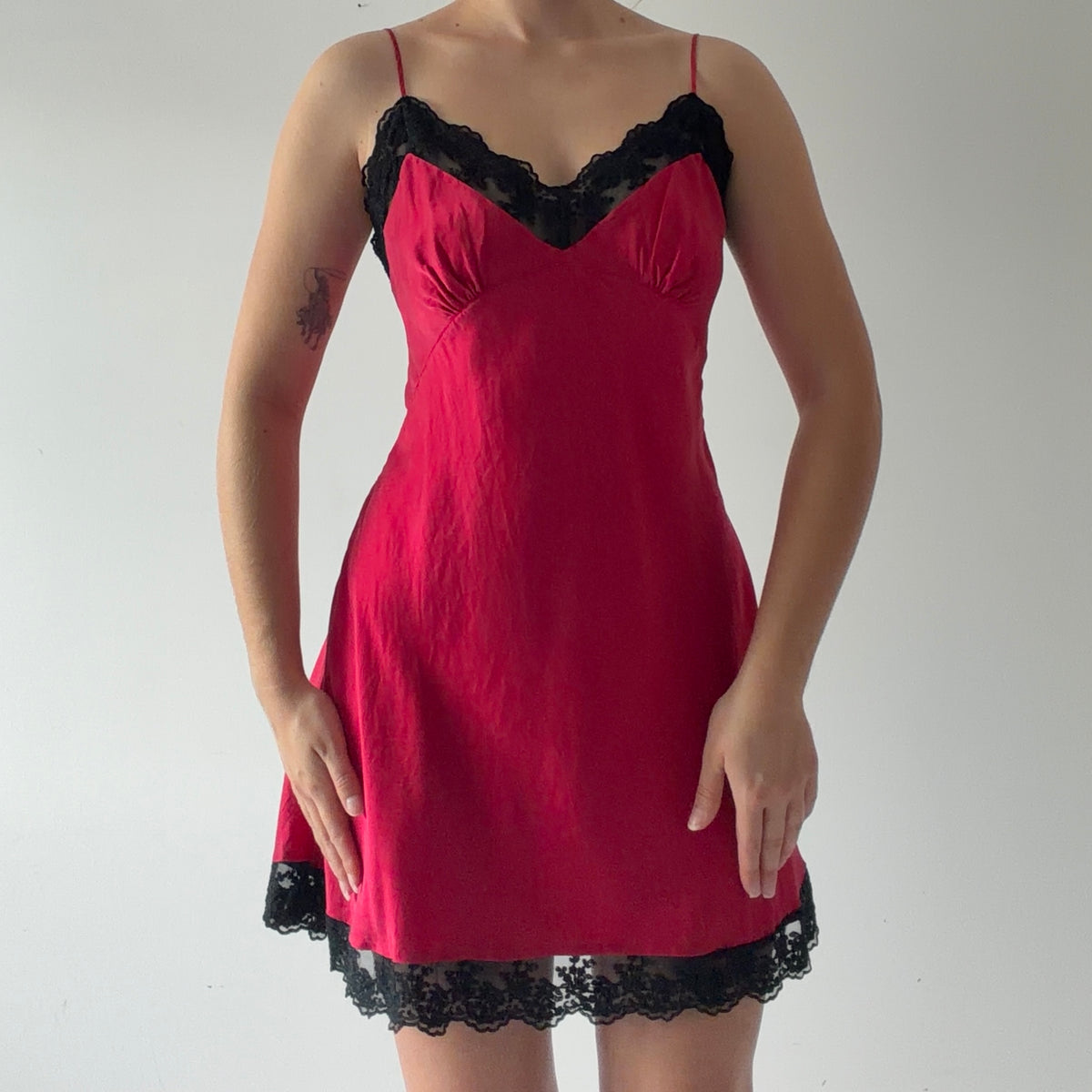 Victoria's Secret Gold Label Silk Slip Dress | L