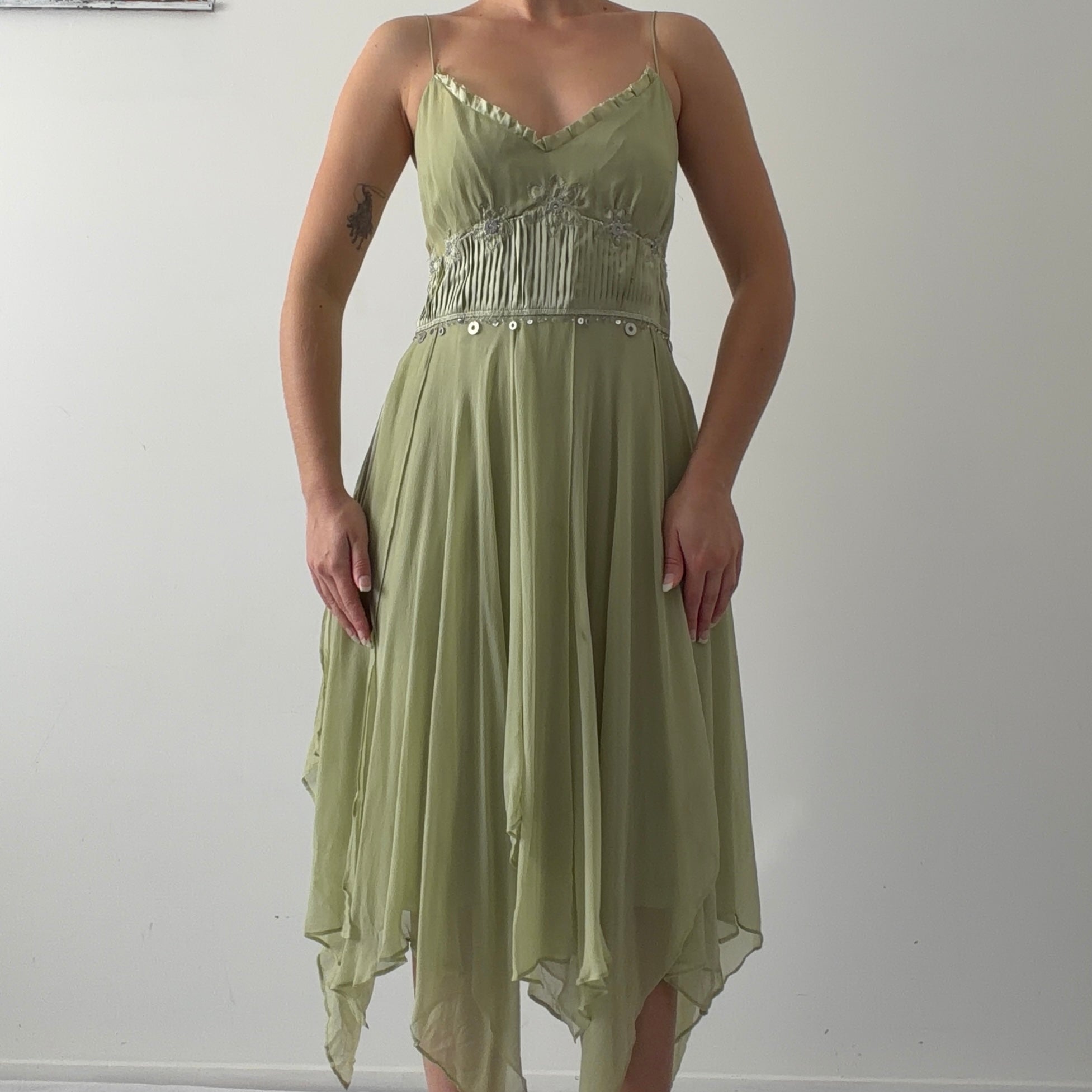 Adriana Silk Fairy Dress | 10-12