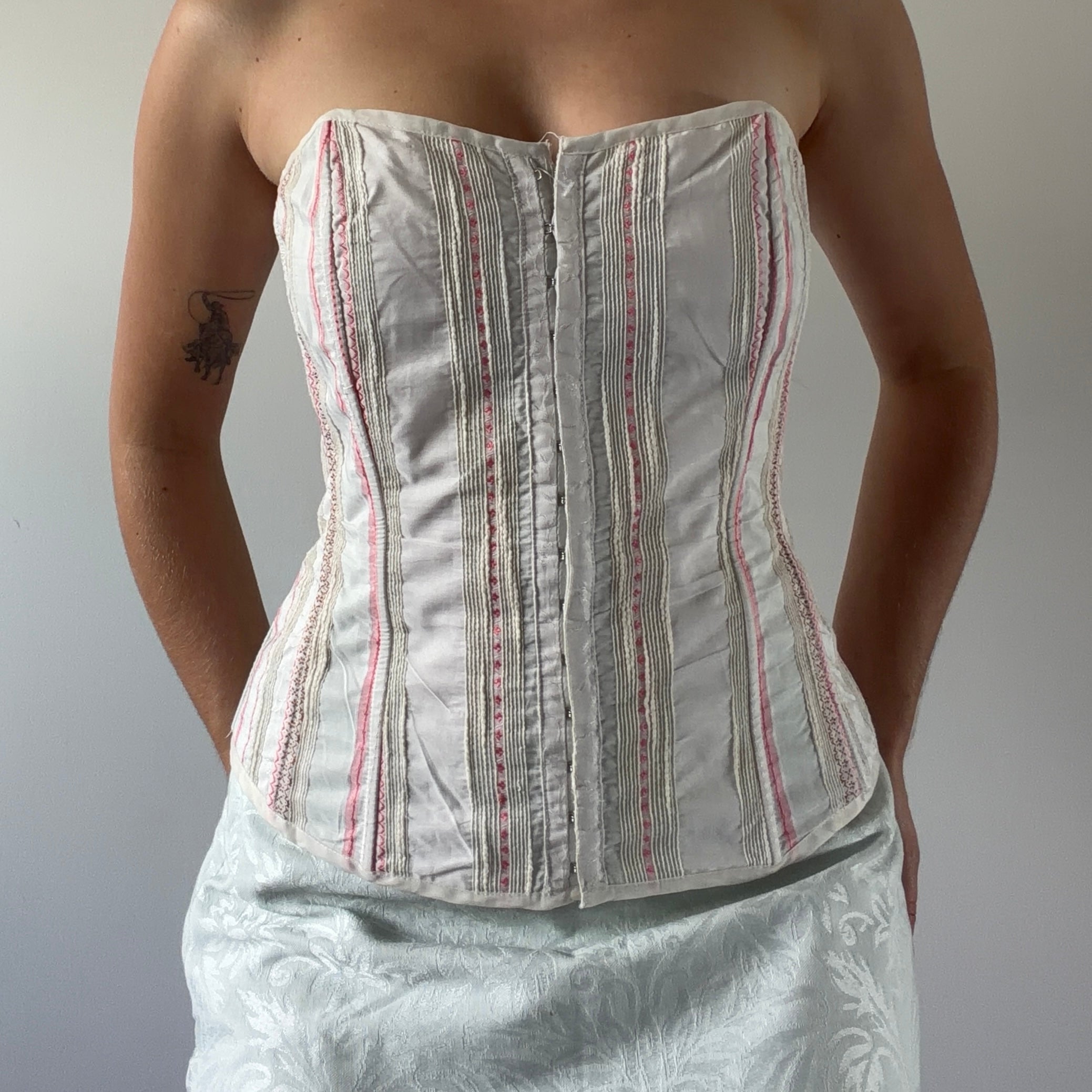 New Look Taffeta Strapless Corset | 10-12