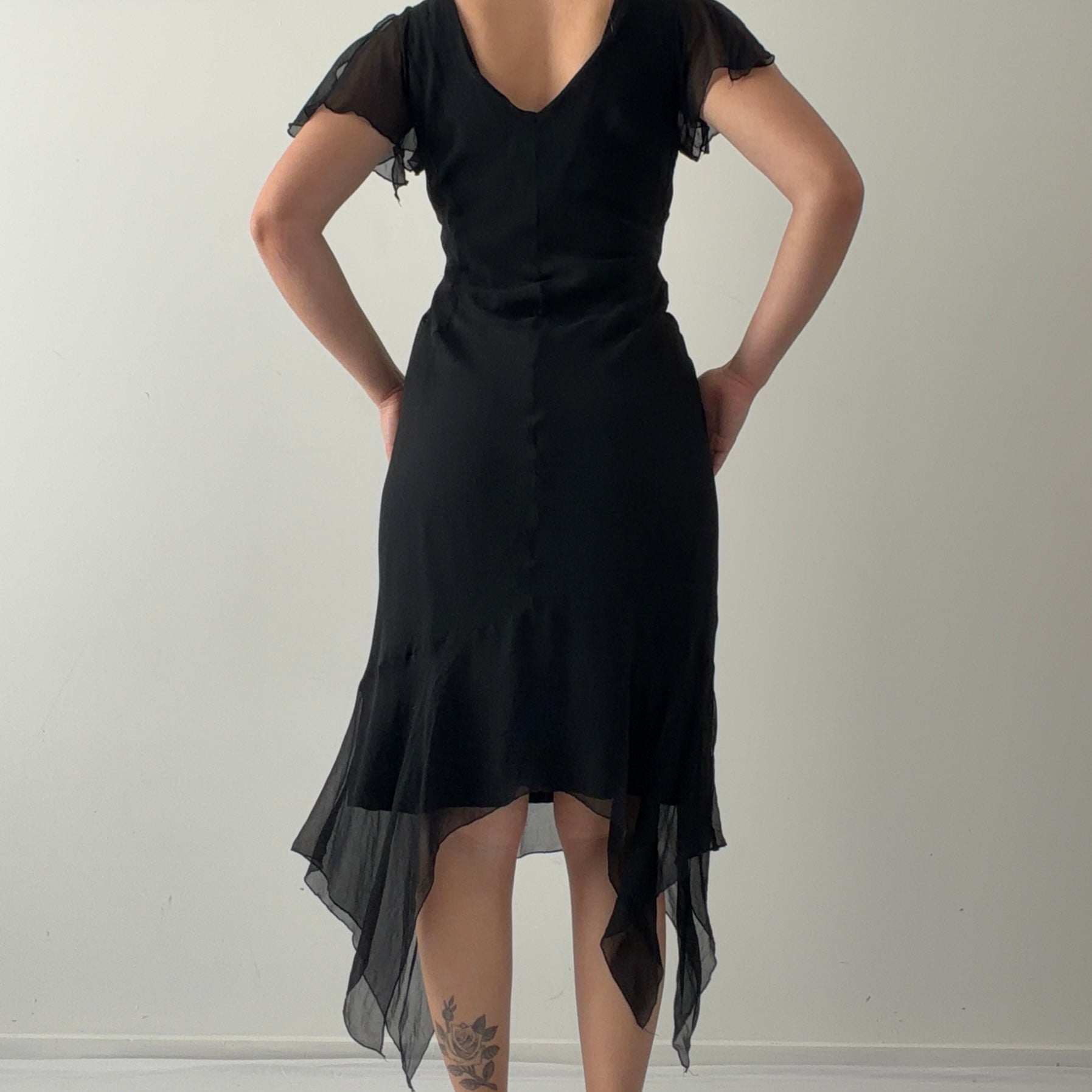 Jonathan Martin Silk Fairy Dress | M