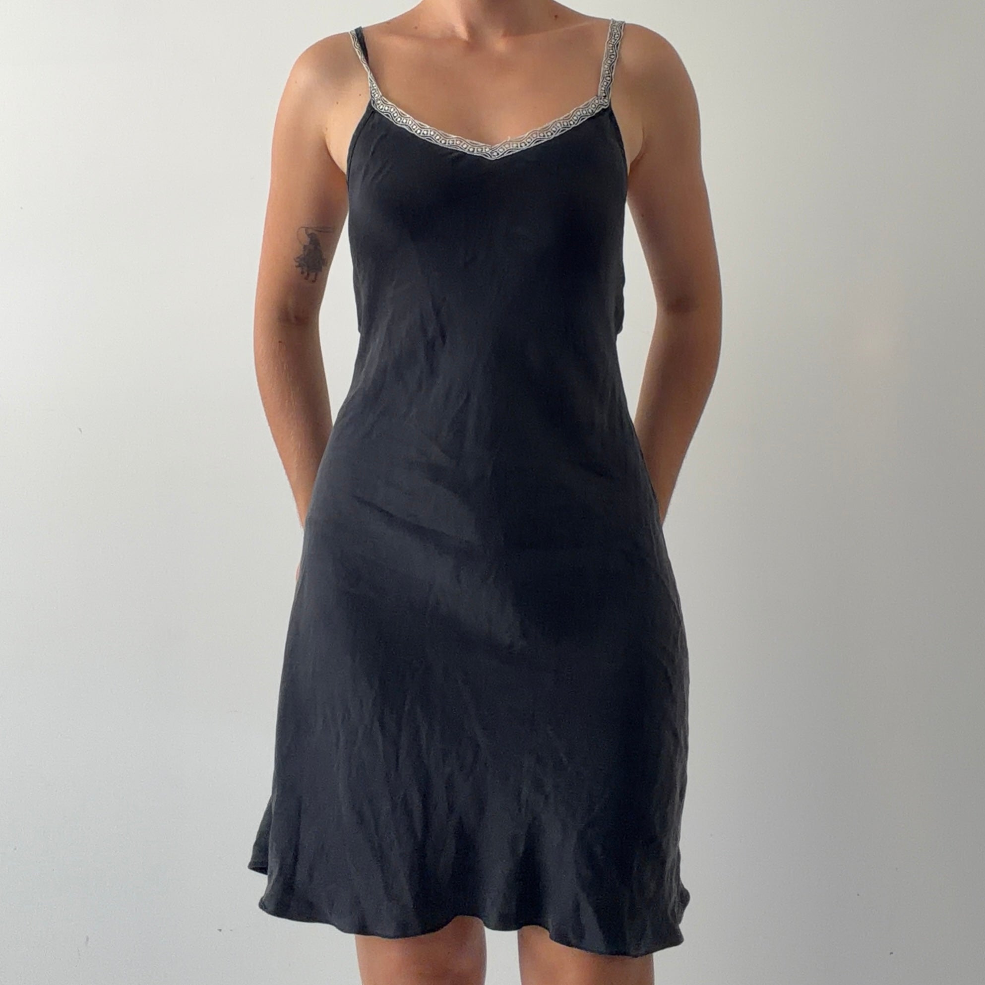 Zenza Silk Slip Dress | Made in NZ | 8-10