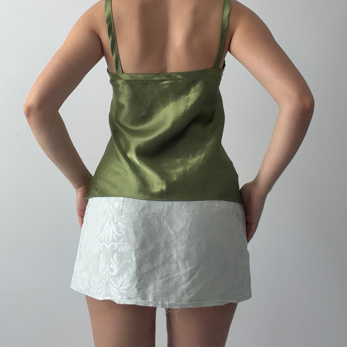George Satin Cami Top | 8-10