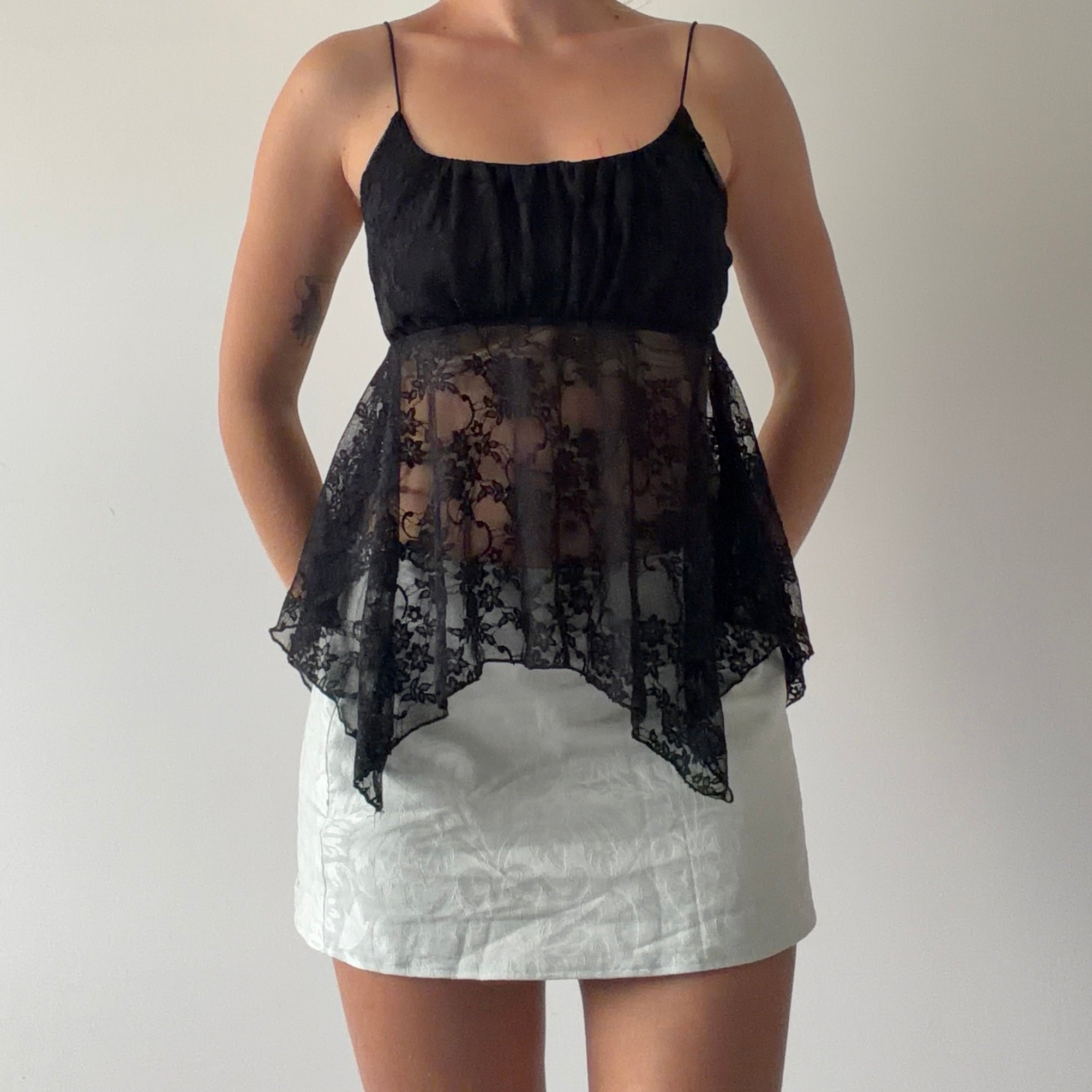 Just Polly Lace Babydoll | Made in Mexico | 8-10